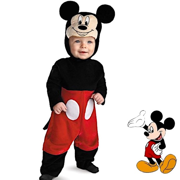 MICKEY MOUSE JUMPSUIT COSTUME NWT - Picture 10 of 16